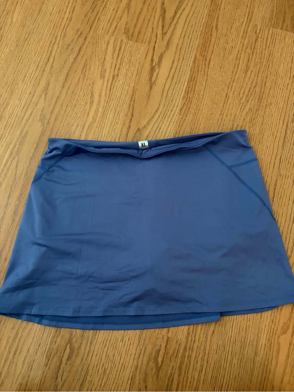 Blue Athletic Tennis Skirt, size XL